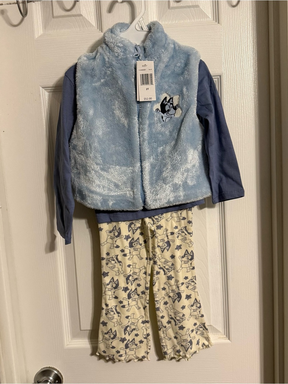 Bluey girls 3 piece outfit